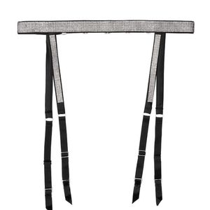 Victoria secret Shine Garter Belt size M/L NWT